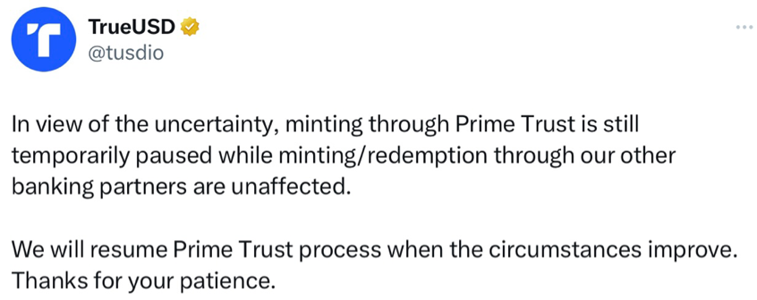 Prime Trust 大厦将倾，又是一场波及加密行业的无妄之灾？